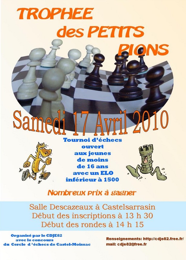 Trophée des petits pions Trophée des petits pions